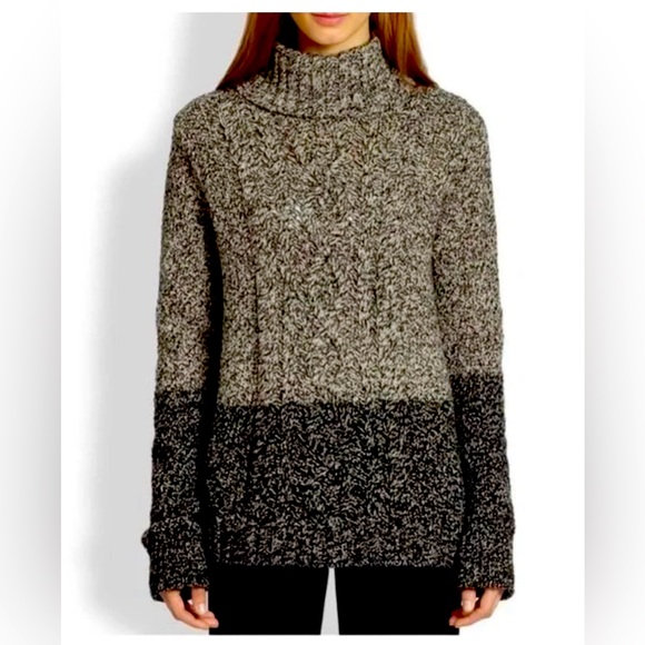 Vince Sweaters - VINCE Colorblock Turtleneck Sweater